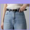 Leather Belt For Women With Pin Buckle Fashion Casual Dressy For Office Or Jeans