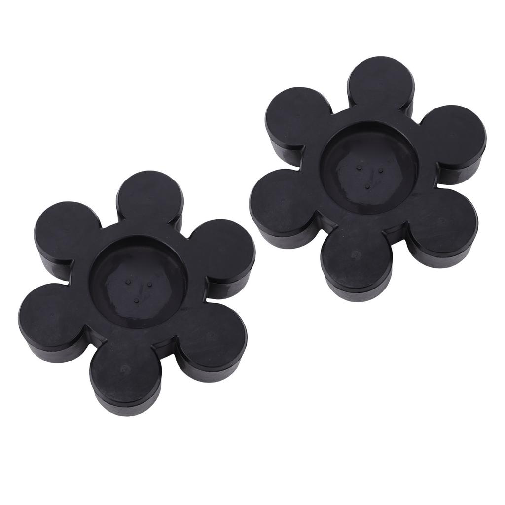 2Pcs Rubber Couplers 6M6 4581J 00 00 Black Color Replacement for Waverunner III 650 Superjet 650 Motor Shaft Coupler Coupling
