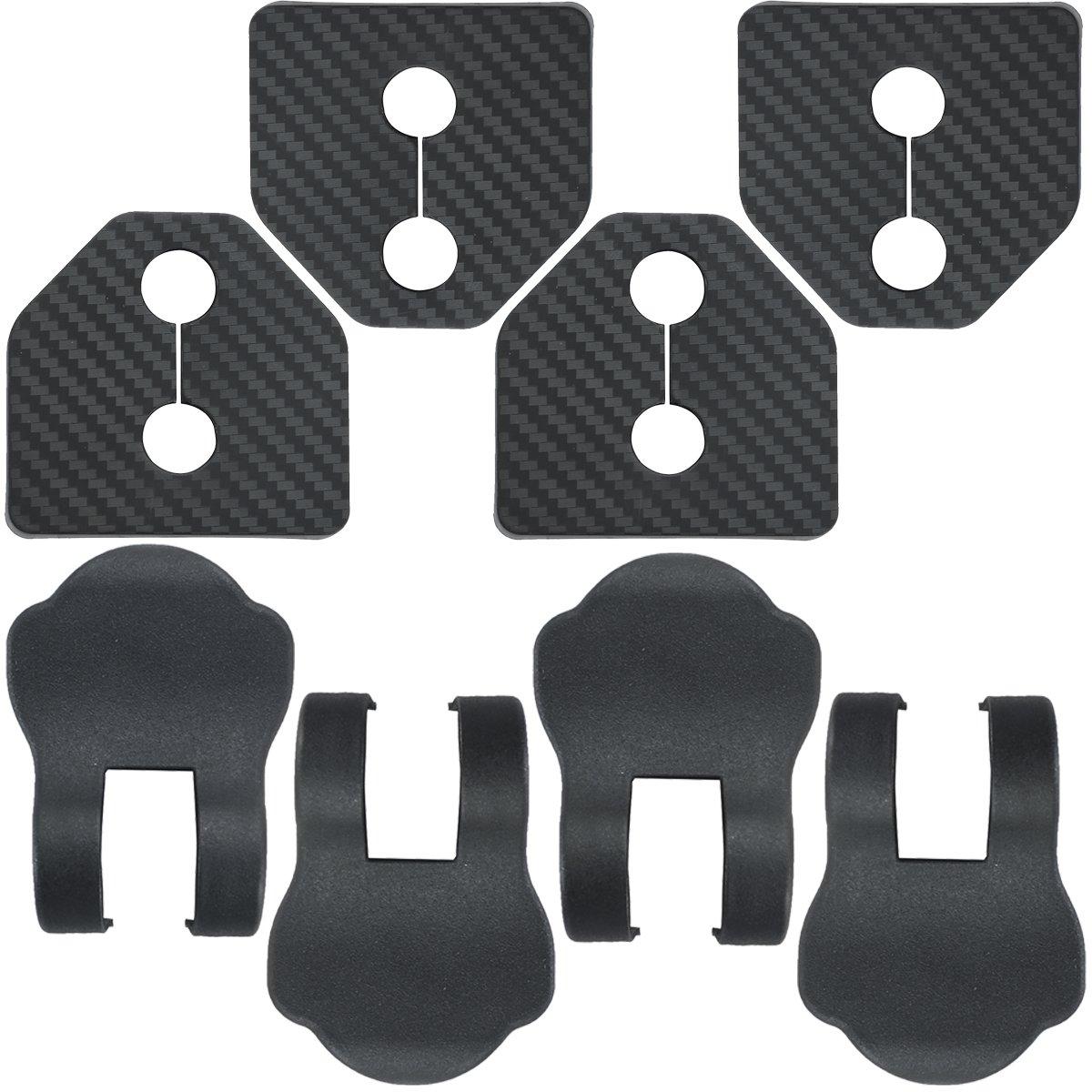 

Negus Compatible Subaru Door Striker Cover Stopper Cover Carbon Black чёрный