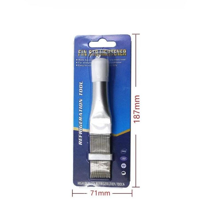 

Универсальный автомобильный радиатор кондиционера, гребенка для ремонта ребер конденсатора, охладитель, выпрямитель кондиционера, инструменты для чистки системы охлаждения автомобиля Pack of 1