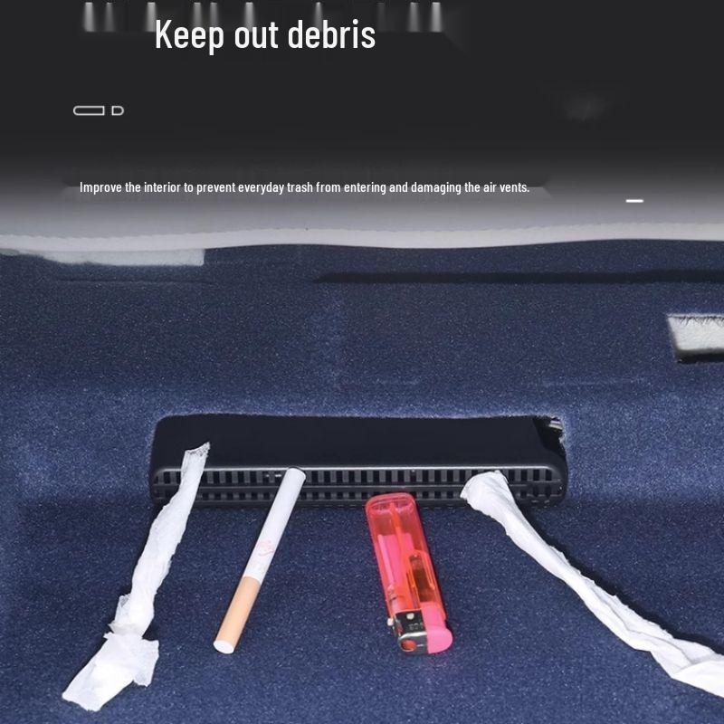 Zhijie S7 Interior Upgrade: Air Vent Dust Cover, Under-Seat Anti-Clogging Cover, Decorative Cover.