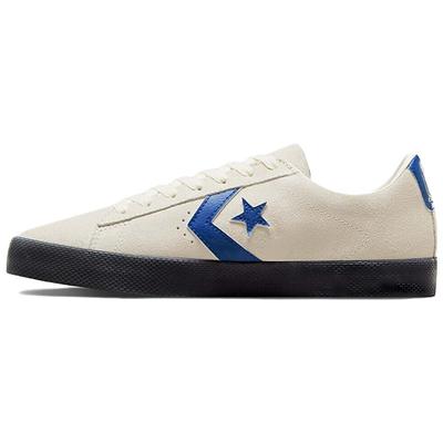 Cons Pl Vulc Pro Ox Durable Non-Slip Low-Top Skate Shoes Unisex Sneakers White Blue A04604C