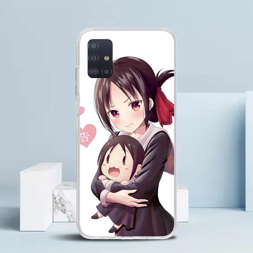 

Kaguya Sama Shinomiya Soft Cover for Samsung Galaxy A12 A22 A32 A52 A72 A02S Phone Case Note 20 Ultra 10 S10 Plus A51 A71 A50S A Samsung A02S