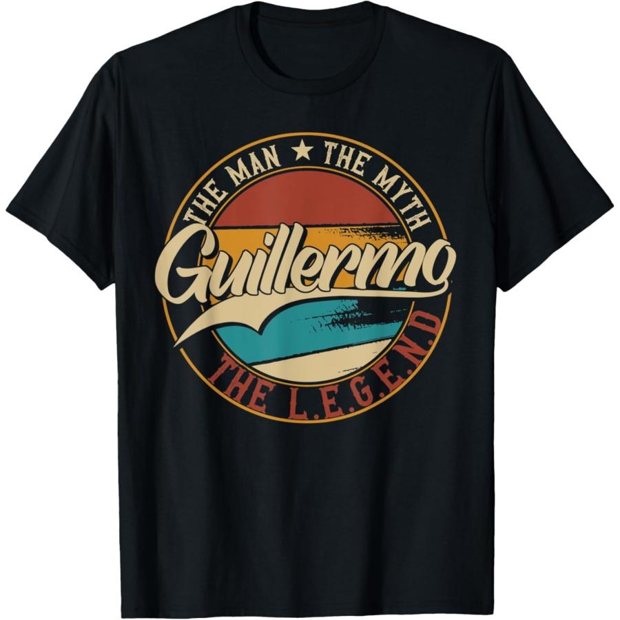 Guillermo The man the myth the legend T-Shirt XXXXXL чёрный