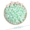 8mm Summer Dream Jelly Duplex Glass Round Beads Loose Beads DIY Handmade Bracelet Glaze Beading String Material Beads for Jewelry Making