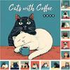 2026 Wall Calendar - 2026 Calendar, January - December 2026, 12" x 24" (Open), Cats Calendar 2026 with Hanging Hole for Home & Office