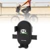 Cycle Phone Holder Shock Absorbing Quick Release All Around Protective Panda Pattern Handlebar Phone