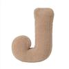 Plush Abc Alphabet Pillow For Children With Sheep Wool Fabric And Soft Support