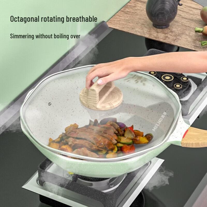 MeiLing LC3003 Non-Stick Flat-Rim Wok