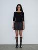 TEXT ROOM Agnes Boxer Shorts_Black