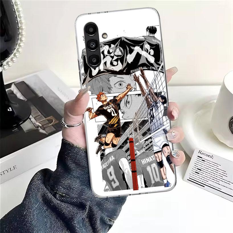 Haikyuu Oya Volleyball Anime Phone Case For Samsung Galaxy A13 A14 A15 A16 A17 A53 A54 A55 A56 A57 A33 A34 A35 A36 A37 A23 A24 A