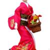 11 Inch Japanese Geisha doll 27cm Asian Kimono Figurine Decoration Gift