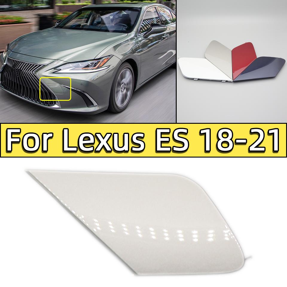 Auto Front Bumper Towing Hook Eye Cover Cap For Lexus ES ES200 ES250 ES260 ES350 ES300H 2018 2019 2020 2021 Hauling Trailer Lid