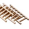 3Pcs Mini Wood Ladder Figurines Craft Garden Gift Diy Ornament Garden Decoration