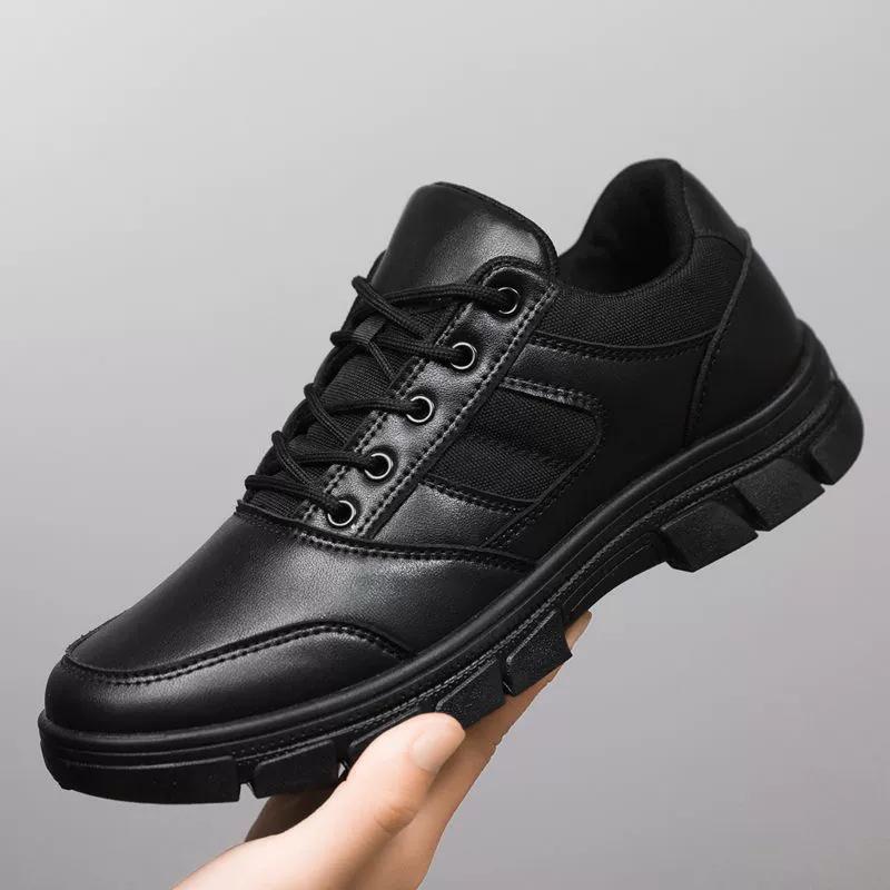Large Size Men's Shoes Sports Shoes Spring and Summer Training Outdoor Training Tooling Shoes Patrol Security Work Shoes Casual Men's Shoes
