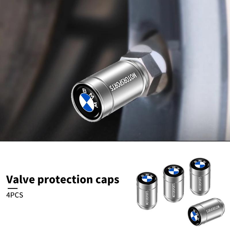Nové 4 ks Krytky ventilků pneumatik kol automobilu Vzduchové stonky Příslušenství Pro BMW E46 E90 E60 F10 E39 F30 E36 F20 E87 E90 E70 E91 E30 G30 E