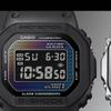 Casio Orologio da Uomo G-SHOCK DW-5600RW-1JF [Design Motivo Mattoni G-SHOCK] Orologio Quadrato Nero Digitale
