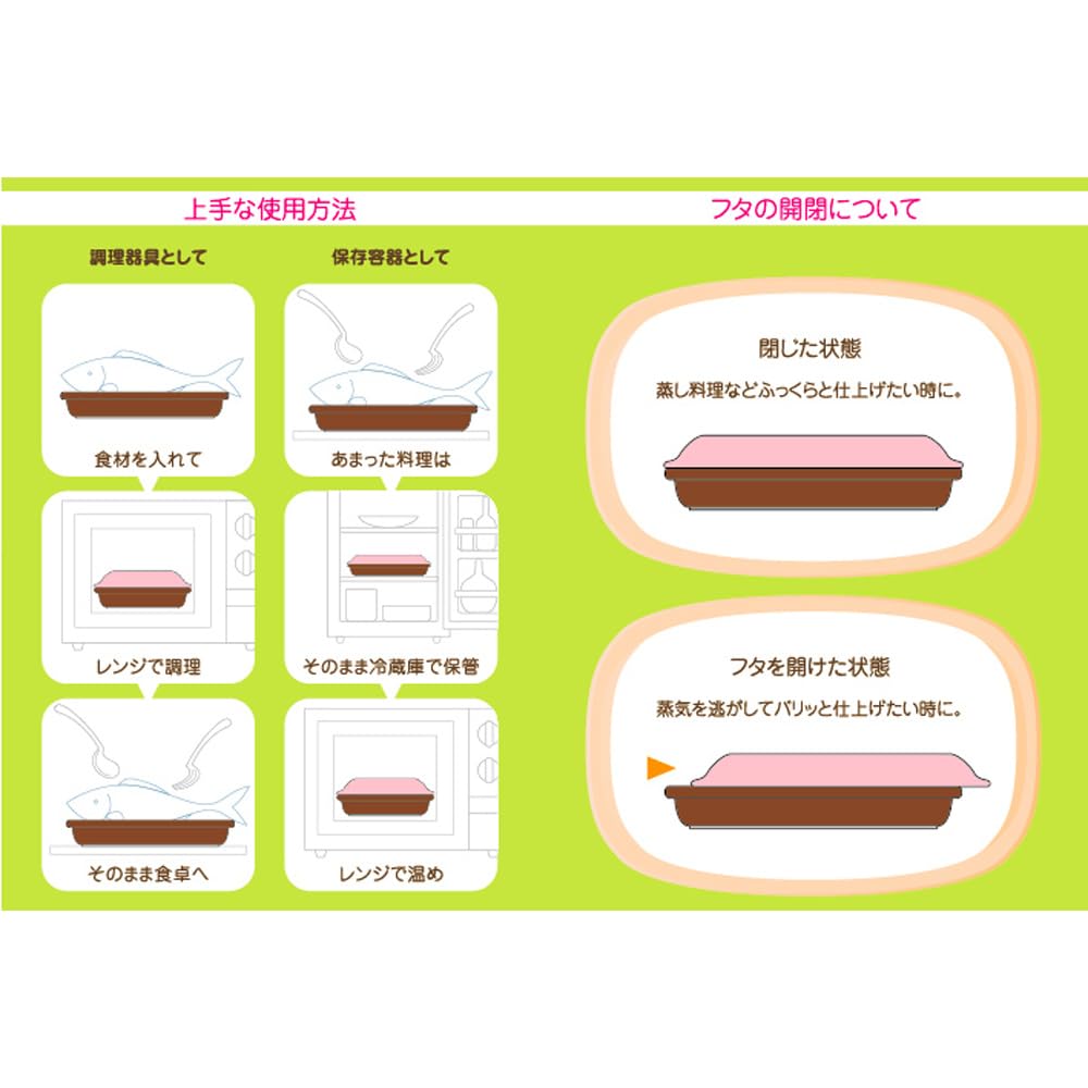 Kuriyama Mikrowellen-Hitze-Licht-Creme Gegrillt K+dep "Mikrowellen-Fisch!" MW-503