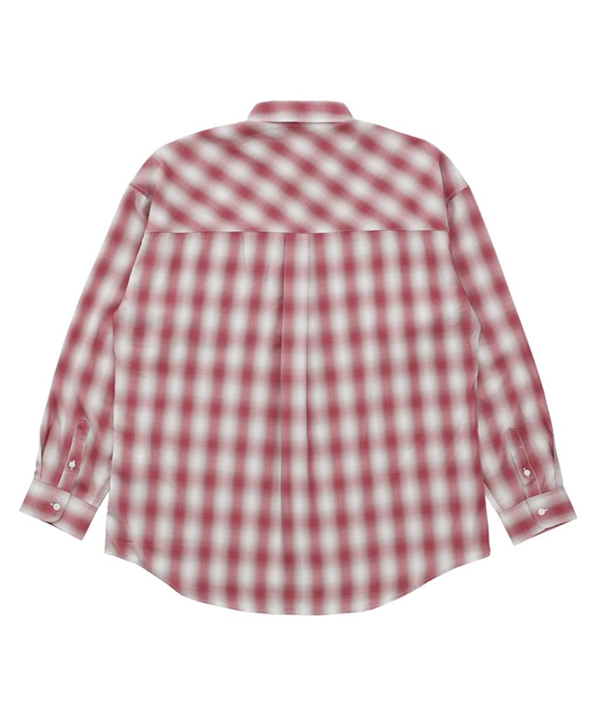 W STANDARD Oversized Check Shirt [3 Colors]