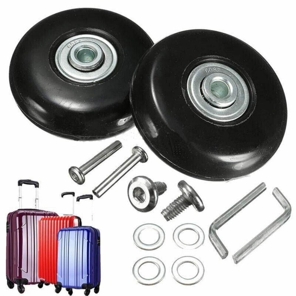 

Durable Silent Dia Suitcase Parts Axles Casters Repair Axles Repair Kit Travel Luggage Wheels