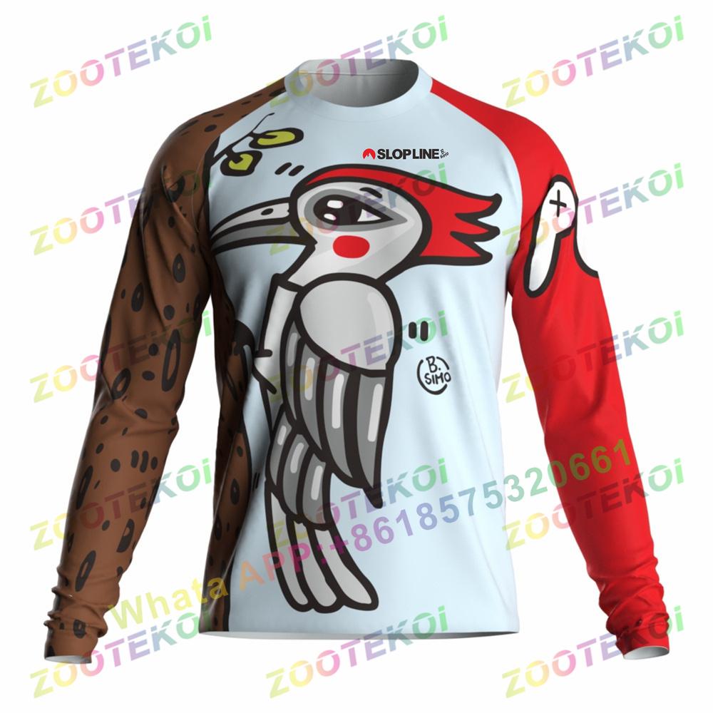 2023 Off Road ATV Racing T-Shirt Men Season Downhill Riding Racing Bicycle Tops Motocross MTB Downhill Jersey Motorcycle Jersey