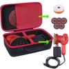 Aenllosi Storage Case Compatible with Kyocera (formerly Ryobi) RSE-1250 Random Orbit Sander/Polisher, Red (Case Only)