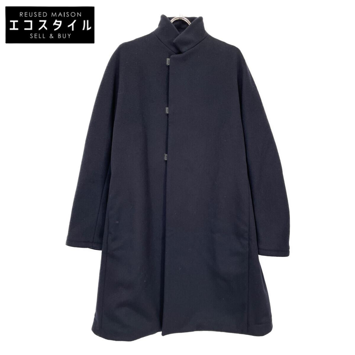 

TEATORA TT-101-00 Black Wool Wallet Coat coat Not written NavyUsed