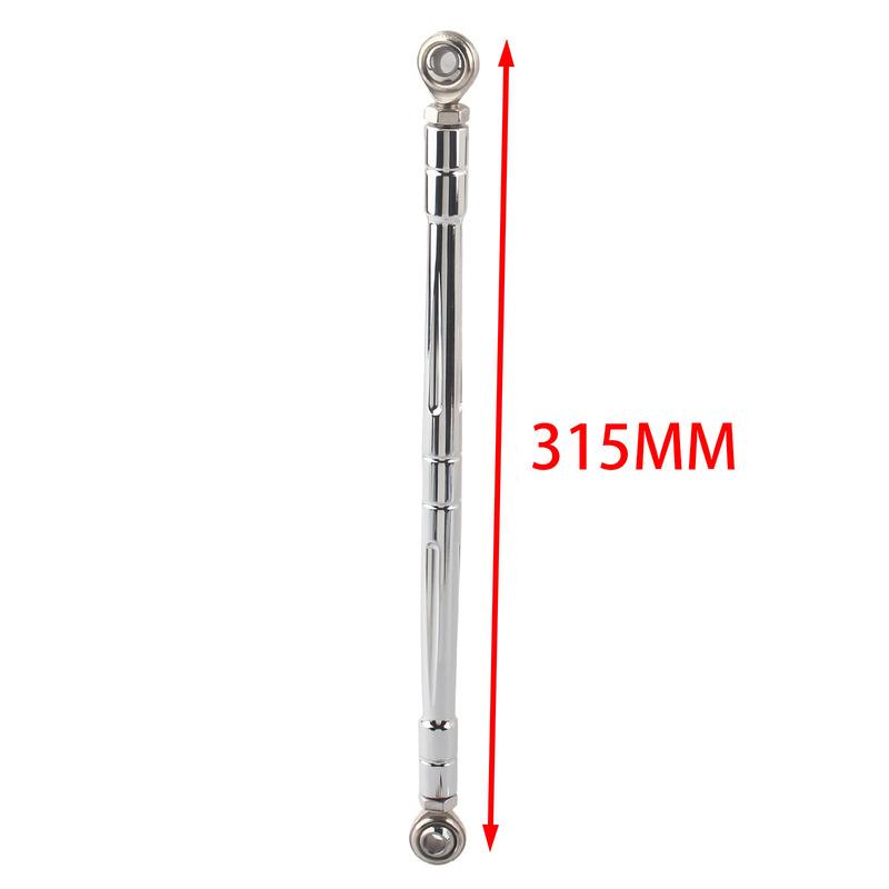 Motorcycle CNC CUT Shift Linkage Shifter Link Round Rod For Harley Softail Fat Boy Breakout Touring Street Electra Road Glide
