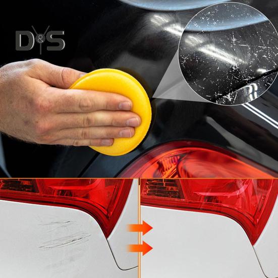 Car Scratch Repair Cream 120ml Automotive Paint Scratch Repair Polishing Wax Deep Scratch Filler for Vehicles Car Scratch Remover Kit with Sponge And