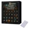 31 Nights of Fright Halloween Countdown Calendar with Figurines 7/15/31 Days Advent Calendar Mini Scary Doll Horror Figures for Halloween