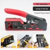 Multi-Function Category 5, 6, 7 Crimping and Wire Stripping Pliers for RJ45