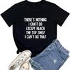 BLACKOO Women There's Nothing Funny Tshirts Graphic Cute Tees