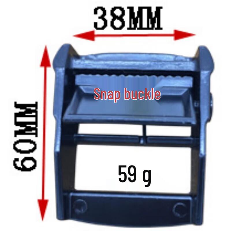 TANERDD Multi-Purpose Zinc-Aluminum Alloy Buckle & Tightener Set