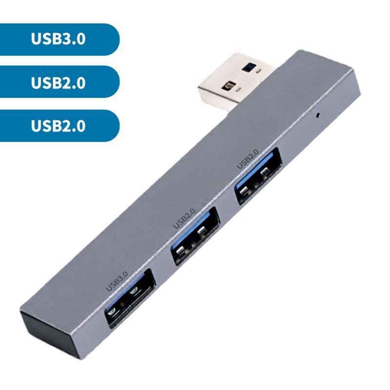 

HdooLink 3 в 1 Type C HUB 3-портовый адаптер USB 3.0 Портативные мини-док-станции Ультратонкий высокоскоростной разветвитель Multi USB-C 5 Гбит/с/480 Мбит/с для Macbook USB 3.0+USB 2.0+USB 2.0