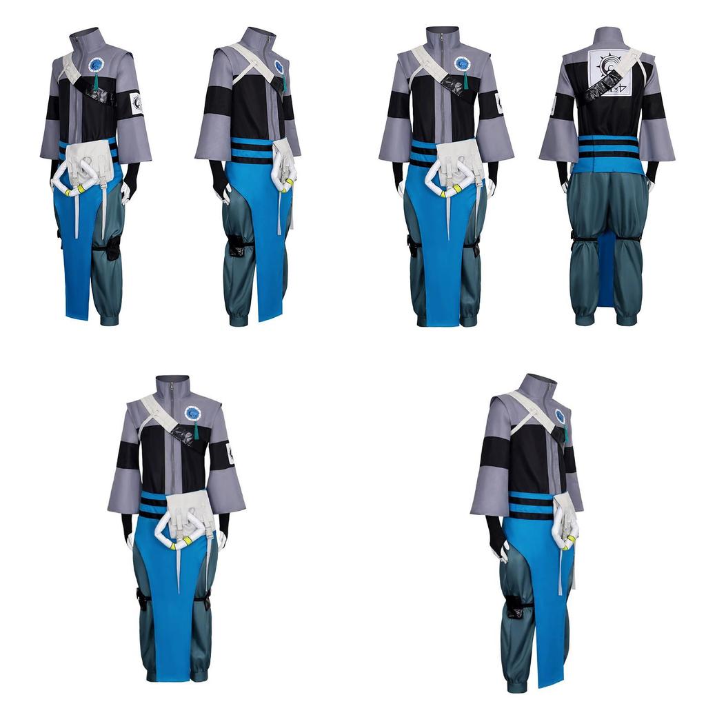 Gachiakuta Zanka Nijiku Cosplay Costume For Anime Game Role Play With Polyester Fabric