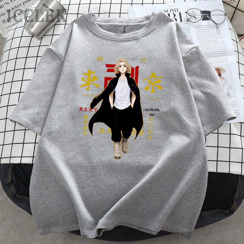 Tricou Unisex cu Mânecă Scurtă Anime Tokyo Avengers 2021