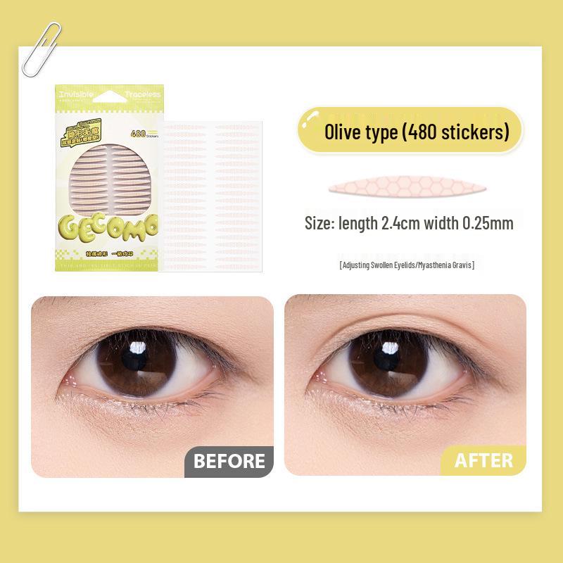 Jingrui GECOMO Seamless Invisible Double Eyelid Tape