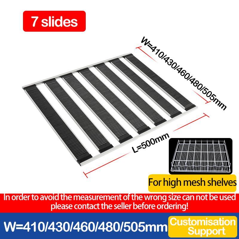 Refrigerator Basket Drink Beer Cola Can Soda Storage Rack Beverage Cooler Gravity Feed Shelf Mini-Roller Plastic Roller Shelves