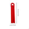 WeightActivatedFed Pool Cue Hanger | Vertical, with Hanging Loop, for Game Rooms Red