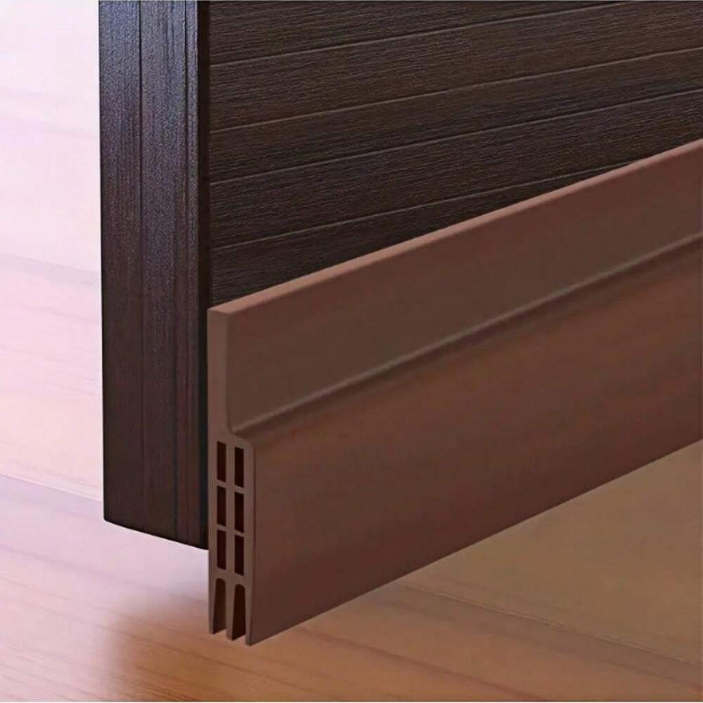 1PC 1m/39.37inch Door Bottom Seal Strip Under Door Weatherstrip Sealing Strips Draft Stopper Door Seal Anti-Cold Gap Blocker Win