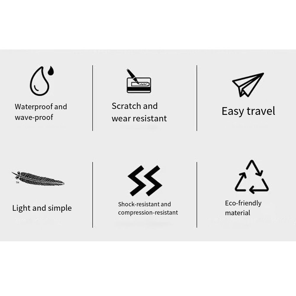 Waterproof Laptop Sleeve Case Portable Zipper Briefcase Bag Protective Computer Cover  Travel