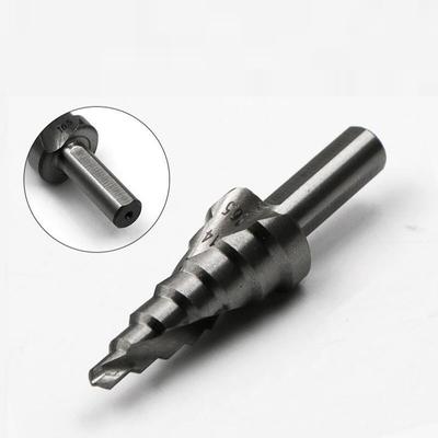 4-16,5 mm HSS-Stufenbohrer für Holz, Metall, Lochschneider, Bohrwerkzeuge, Spiralnut-Kernbohrer