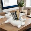 Cat-shaped Storage Box Mini Plant Pot 3D Printed Succulent Pot Funny Cat Flower Pot  Tabletop