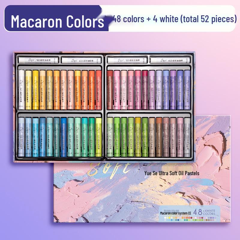 Super Soft Oil Pastels: Vibrant Colors, Safe & Odorless for Kids