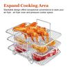 Air Fryer Rack Roasting Rack Compatible Most Air Fryer Air Fryer Accessories Stainless Steel Airfryer Rack Steamer Roasting Rack