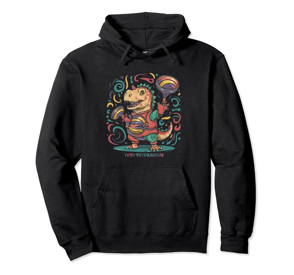 Yoyosaurus Funny Yoyo Dinosaur Yoyoyosaurus Hoodie
