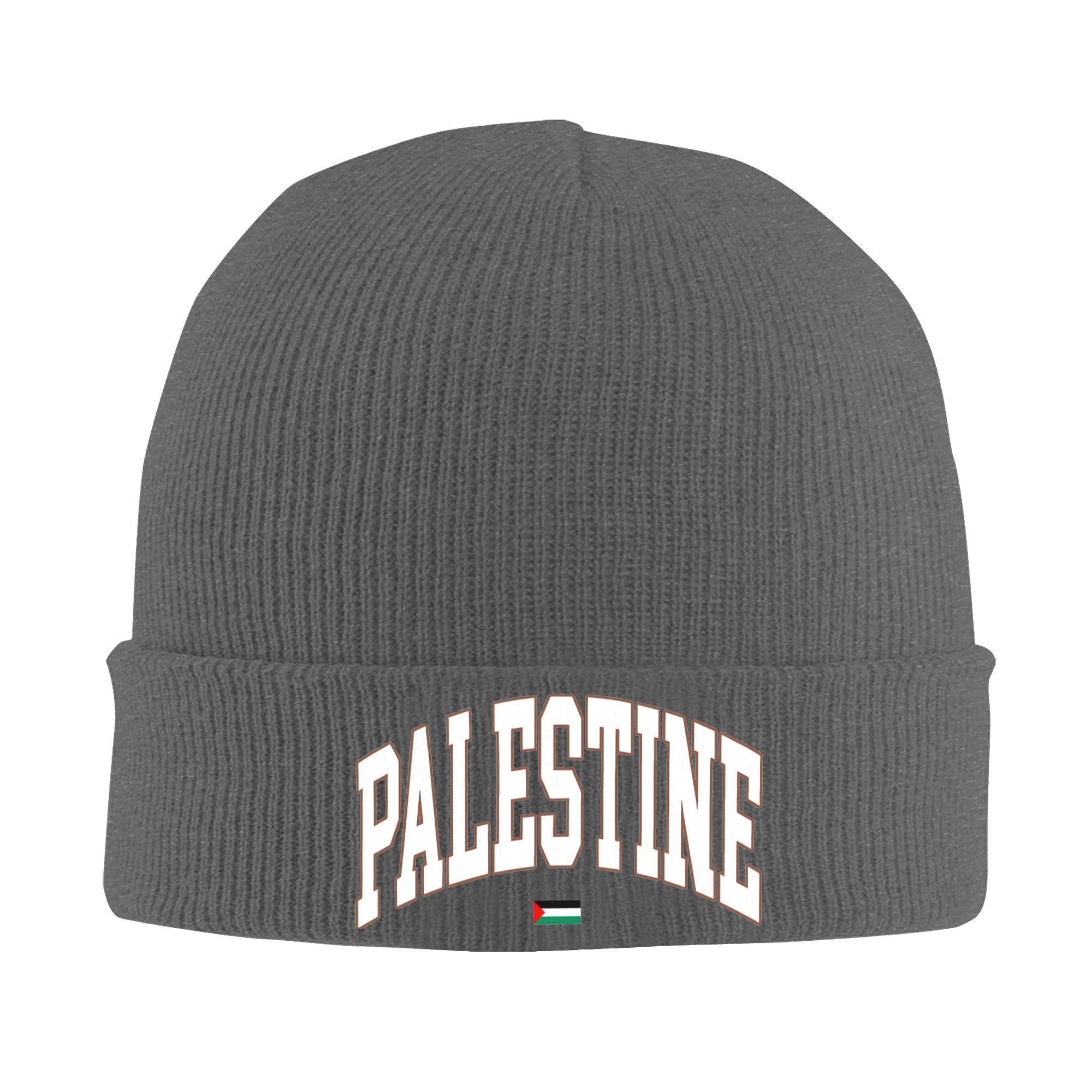 

Palestined Flag Knitted Hat Women s Men s Beanies Winter Hat Acrylic Hip Hop Caps