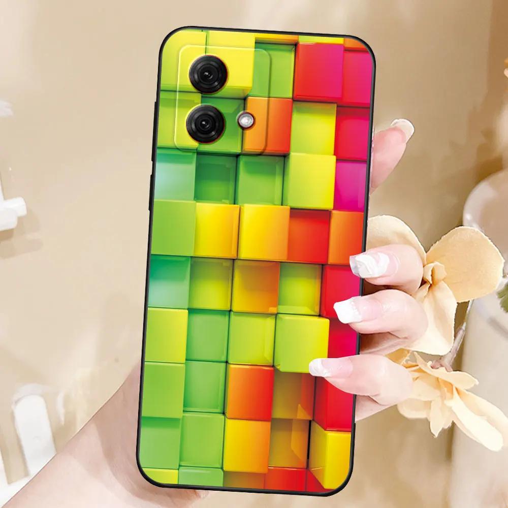 Case For Motorola G84 5G Coque TPU Soft Silicone Fashion Phone Funda For Moto G84 Cute Bumper For Moto G54 Back Cover