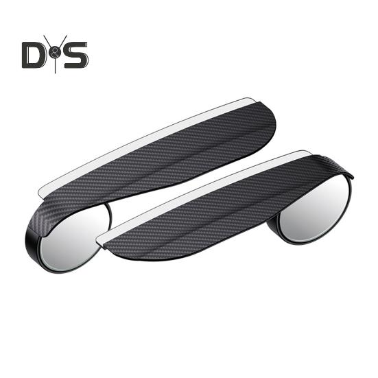 1 Pair Car Rearview Blind Spot Mirror Rain Eyebrows Adjustable Design Universal Easy To Install Car Rearview Mirror Protection Shield