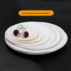 Churong Disposable 9-inch Round Plates, 100 Count